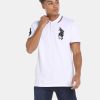 Polo R&B à Manches Courtes – 321-1802MN18-12 – White