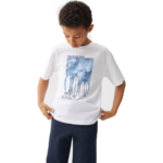 T-shirt en coton imprimé - Pour Garçon - MANGO KIDS
