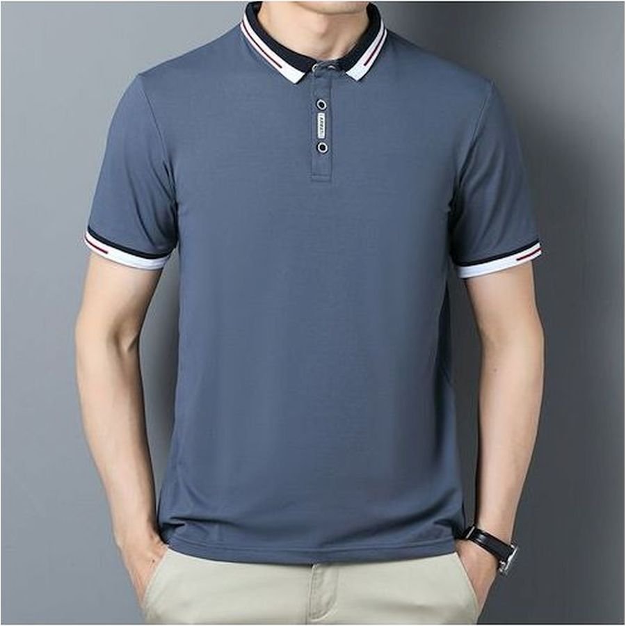 T-shirt Manches Courtes Volcom Pour Homme, Surf, Couleur Bleu Pierre, Taille L