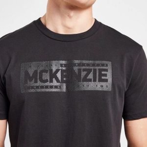 T-shirt Anglais - McKenzie - Diamond - Homme - L, Noir