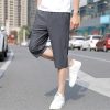 Pantacourt K18 Ultra Souple – Elastiqué – Séchage Rapide – Light Grey