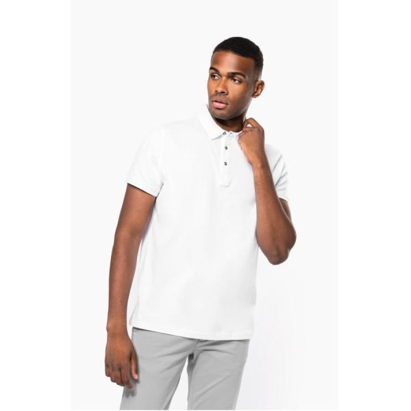 Polo Pour Homme - kariban - K262 - Blanc – Image 5