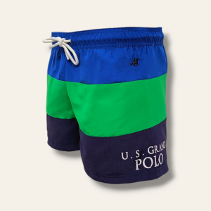 Short à Séchage Rapide - US Grand Polo Equipment & Apparel - 3 Bandes