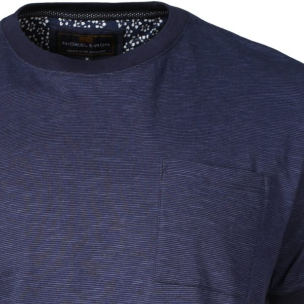 T-Shirt - Homme - Nickel & Iron - NKS205C1 - Navy – Image 2