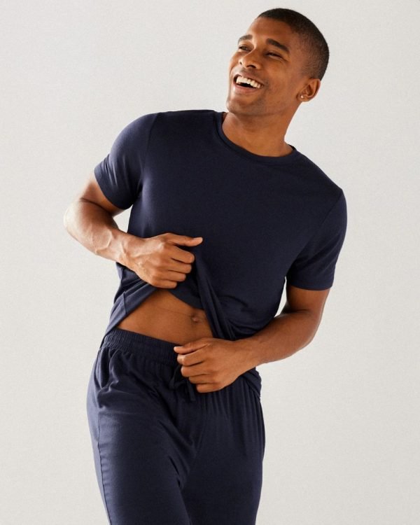 Ensemble Pyjama Pour Homme - Short & T-Shirt - En Modal - Chelsea Peers – Image 5