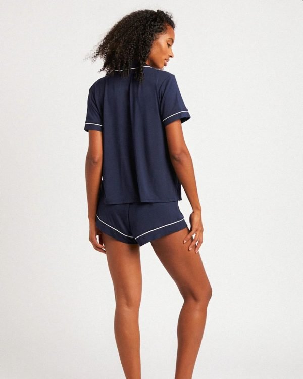Pyjama Pour Femme - Short & Chemise - En Modal - Chelsea Peers – Image 6