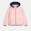 Doudoune Okaidi Pour Fille – Chaude – Légère & Déperlante – Rose Blush