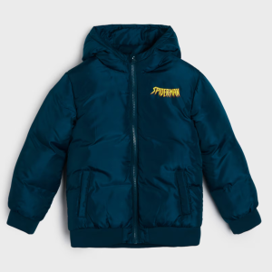 Veste à Capuche Matelassée Spider Man - Sinsay 9163L - Navy
