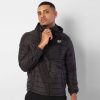 Doudoune Gangster Pour Homme – Avec Capuche Amovible – Noir