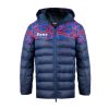 Doudoune Zeus – GIUBBOTTO TEXTURE – Bleu Marine Rouge