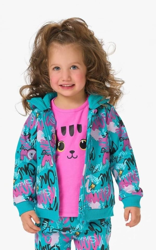 Ensemble Jogging Complet "Kari" Pour Fille - Sweat Shirt et Pantalon – Image 3