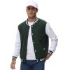 Veste Bombers Légère En Coton Avec Col Officier – TBY – Vert