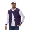Veste Bombers Légère En Coton Avec Col Officier – TBY – Violet
