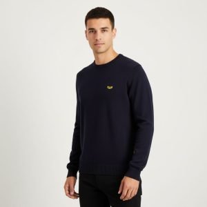 Pull Italien POP84 - Ras Du Cou - Navy