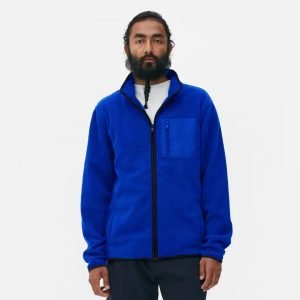 Veste-Sweat En Polaire "Primark" - Aviateur - Bleu Roi