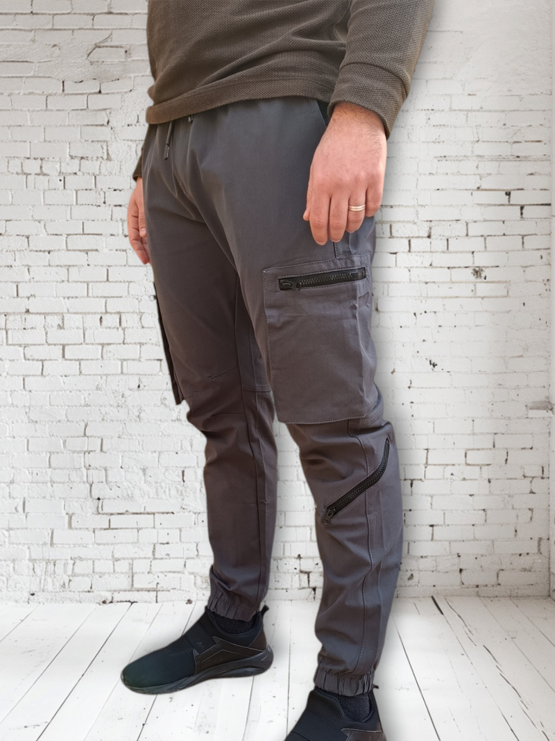 Pantalon Pull & Bear HFD-167 – Gris Foncé 7 Pantalon Pull & Bear HFD-167 – Gris Foncé 7