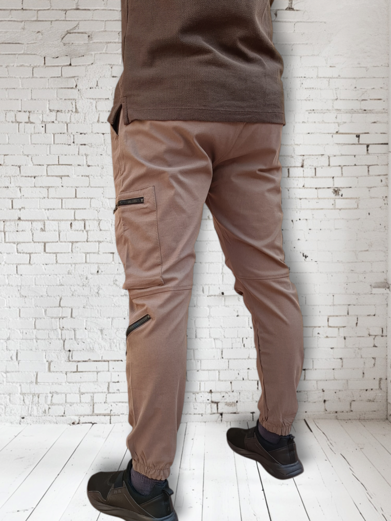 Pantalon Pull & Bear HFD-167 – Marron Foncé 2 Pantalon Pull & Bear HFD-167 – Marron Foncé 2