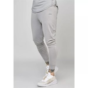 Pantalon De Survetement "SikSilk" - Muscle Fit Track Pant - Grey