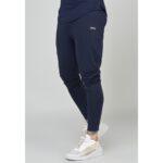 Pantalon De Survetement "SikSilk" - Muscle Fit Track Pant - Navy