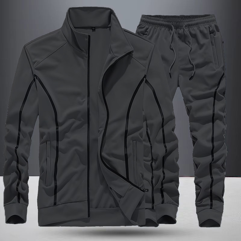 Survêtement Femme Sport Confortable - Sweat-shirt + Pantalon Respirant - Idéal Fitness, Yoga, Running, Décontracté