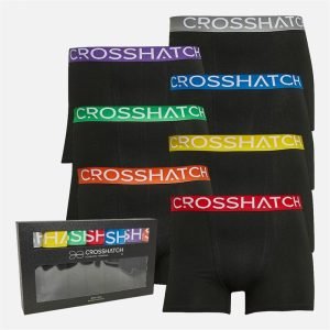 Pack de 7 Boxers Anglais CrossHatch Pour Homme - Septet 7pk