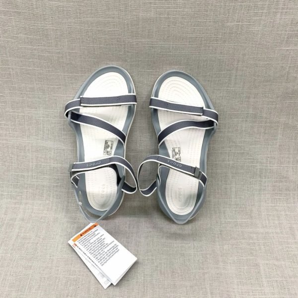 Sandale Crocs Pour Femme - Swiftwater Webbing - Grise – Image 2