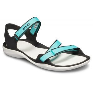 Sandale Crocs Pour Femme - Swiftwater Webbing - Turqoise