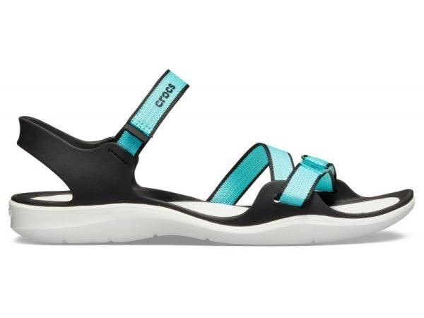 Sandale Crocs Pour Femme - Swiftwater Webbing - Turqoise – Image 5