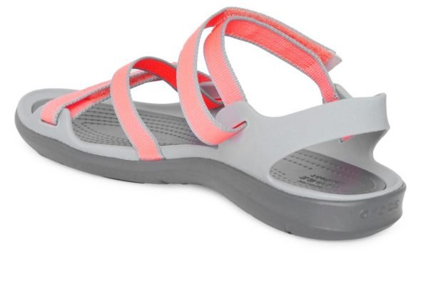 Sandale Crocs Pour Femme - Swiftwater Webbing - Rose – Image 2