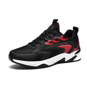 Basket de Course – Pour Homme – SNAZON – Noir-Rouge