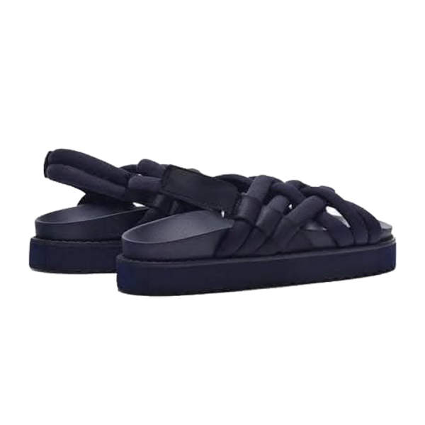 Sandale Zara - Pour Filles - Bleu Marine – Image 3