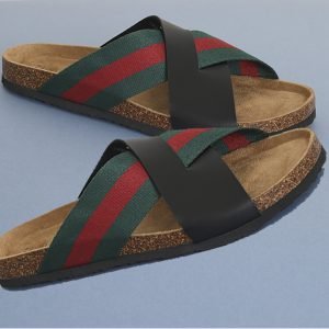 Claquette – Brave Soul – Pour Homme – MFW-MARVINB2– Black/Green/Red