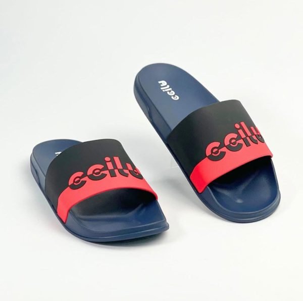 Claquette Pour Homme Ccilu - 30147078 - Black_Red – Image 2