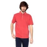 Polo Brave Soul Pour Homme En Pur Coton - Coral