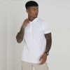 Polo Brave Soul Pour Homme En Pur Coton – White