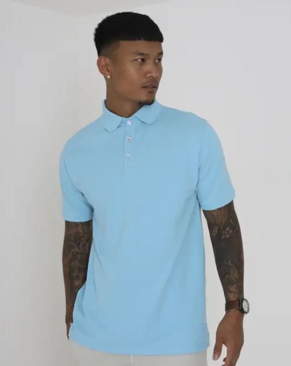Polo Brave Soul MPS-627LINTC – Turquoise 2