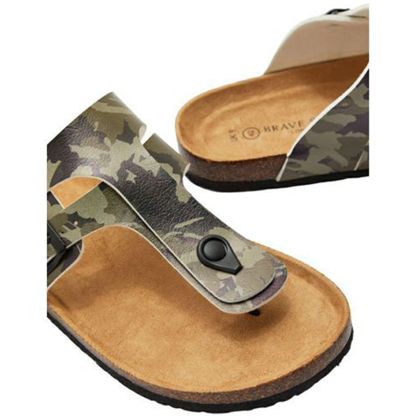 Claquette - Brave Soul - Pour Homme - CG569129 - Kaki – Image 3