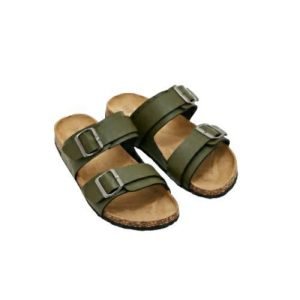 Brave Soul Claquette D'été Souple Avec Boucle En Simili Cuir - Kaki
