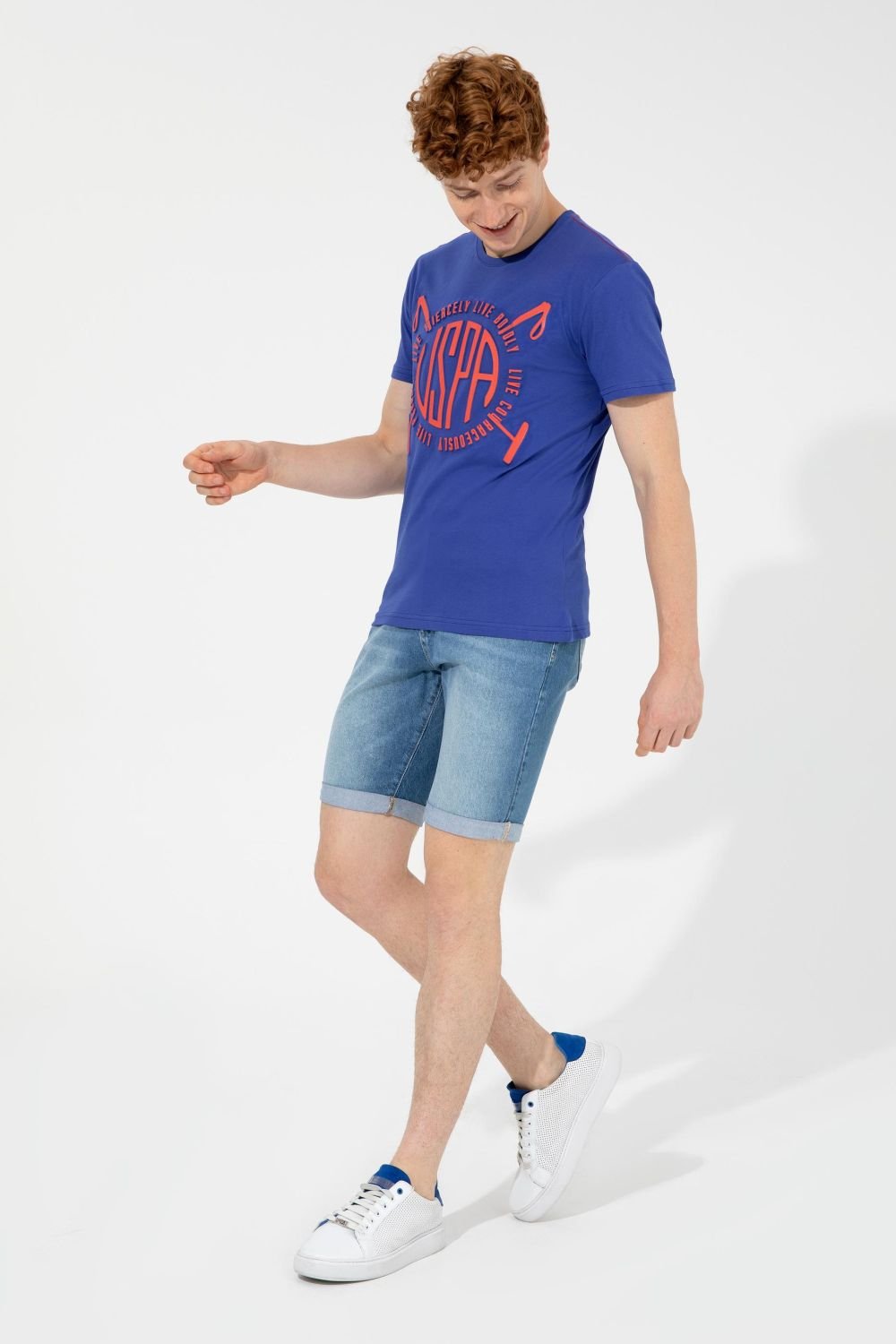 T-Shirt Us Polo Assn Col Rond – 1361245-VR212 – Bleu 3