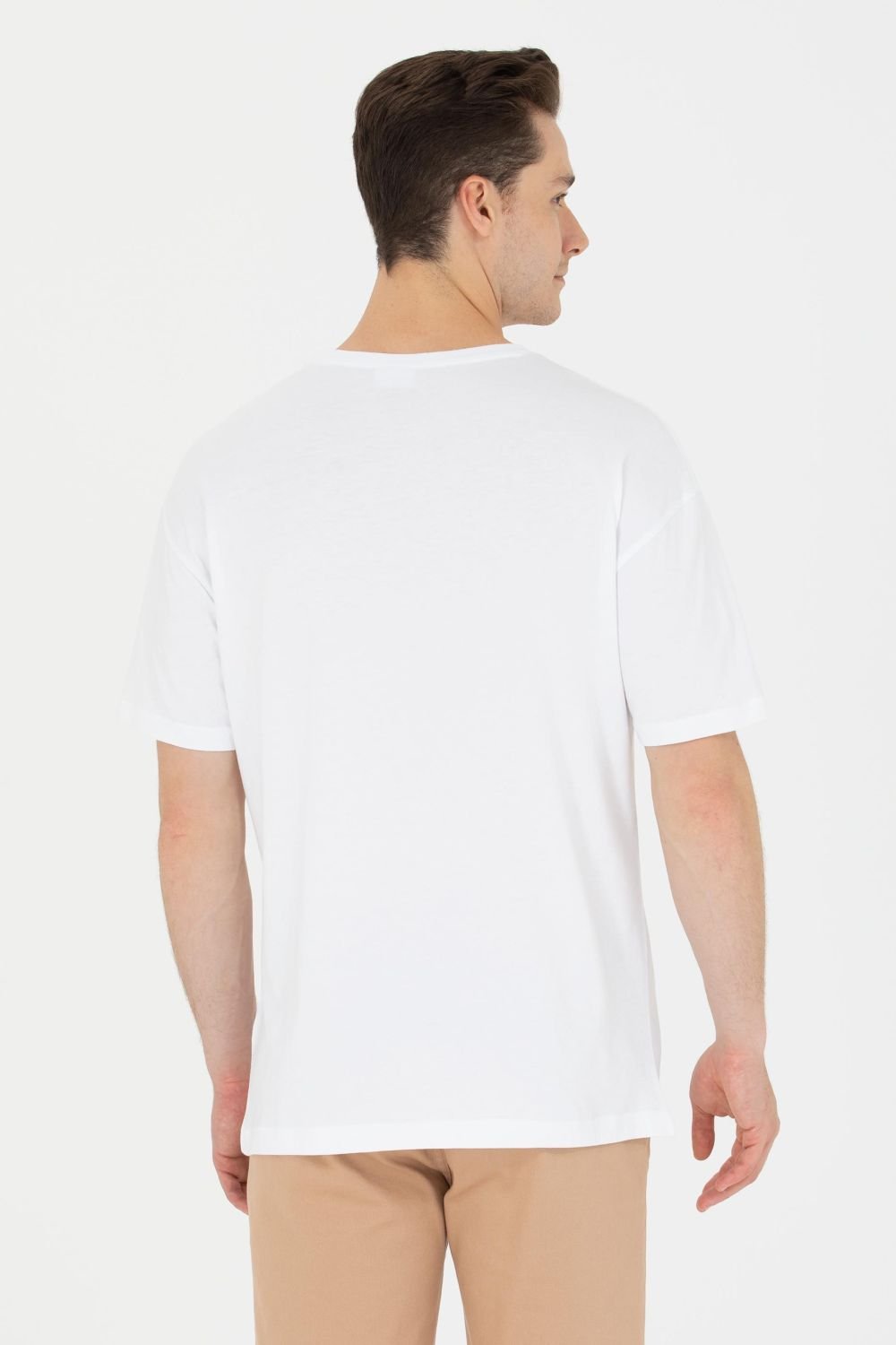 T-Shirt Us Polo Assn Col Rond – 1589522-VR013 – Blanc 4