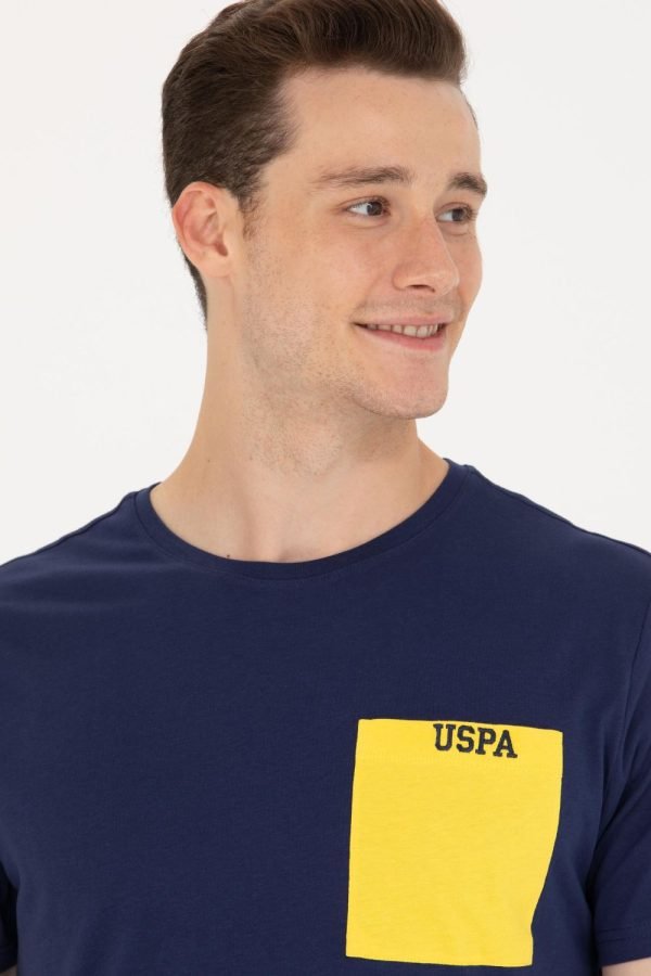 T-Shirt US Polo ASSN - Col Rond Pour Homme - Navy – Image 2