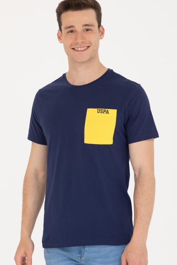 T-Shirt US Polo ASSN - Col Rond Pour Homme - Navy – Image 3