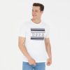 T-Shirt US Polo ASSN – Col Rond Pour Homme – Blanc