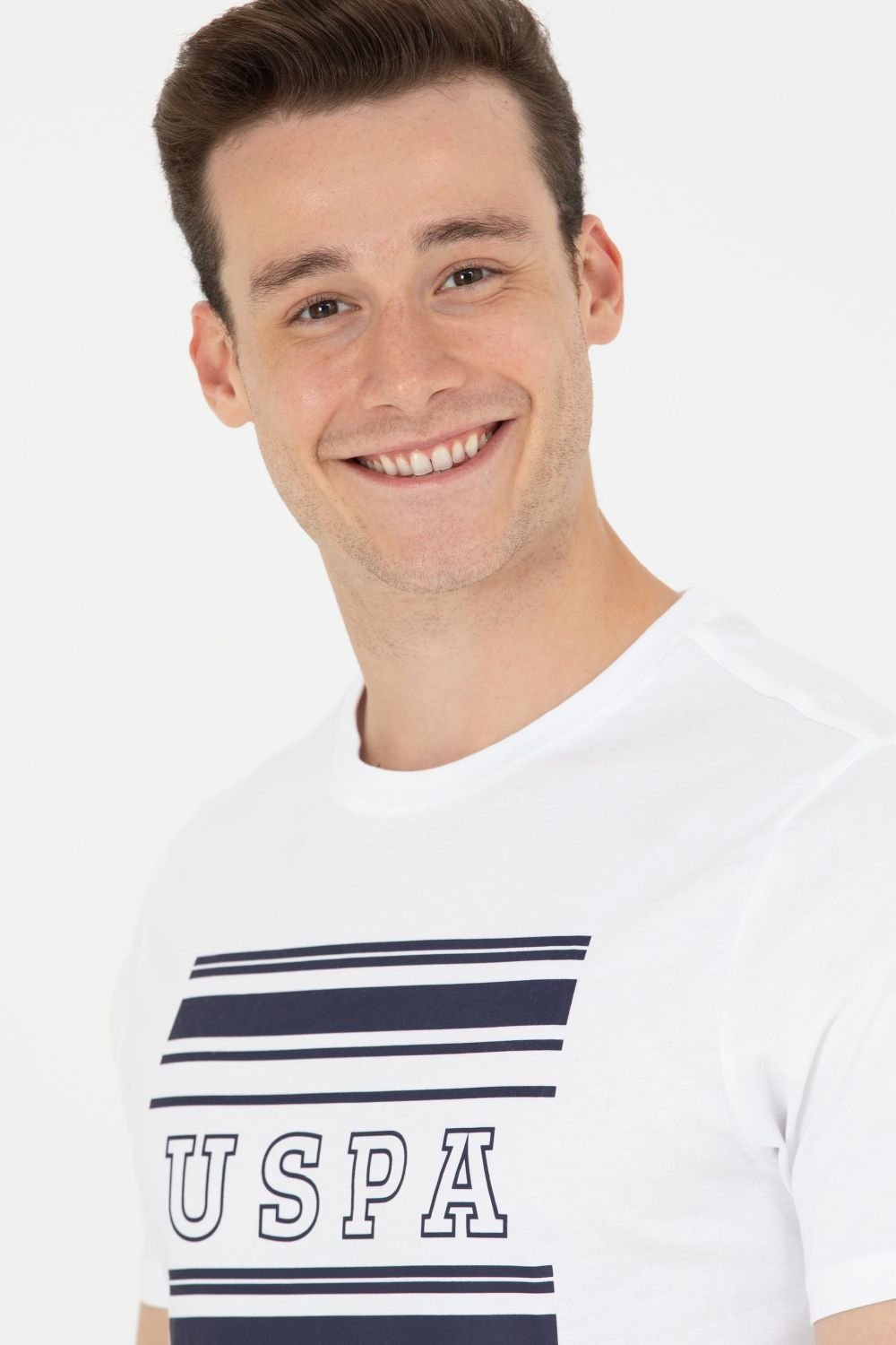 T-Shirt Us Polo Assn Col Rond – Blanc – 50264961-VR013 – 1