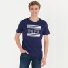 T-Shirt US Polo ASSN – Col Rond Pour Homme – Bleu Marine