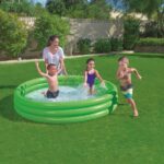 Piscine Ronde Gonflable Pour Enfants 183 x 33 cm Bestway 51027 -Vert