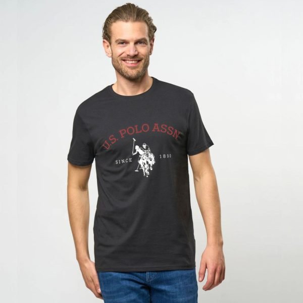 T-Shirt US Polo ASSN – Archibald - Col Rond – Black