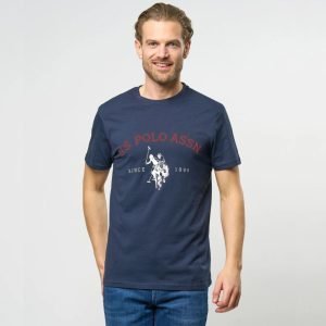 T-Shirt US Polo ASSN – Archibald - Col Rond – Navy