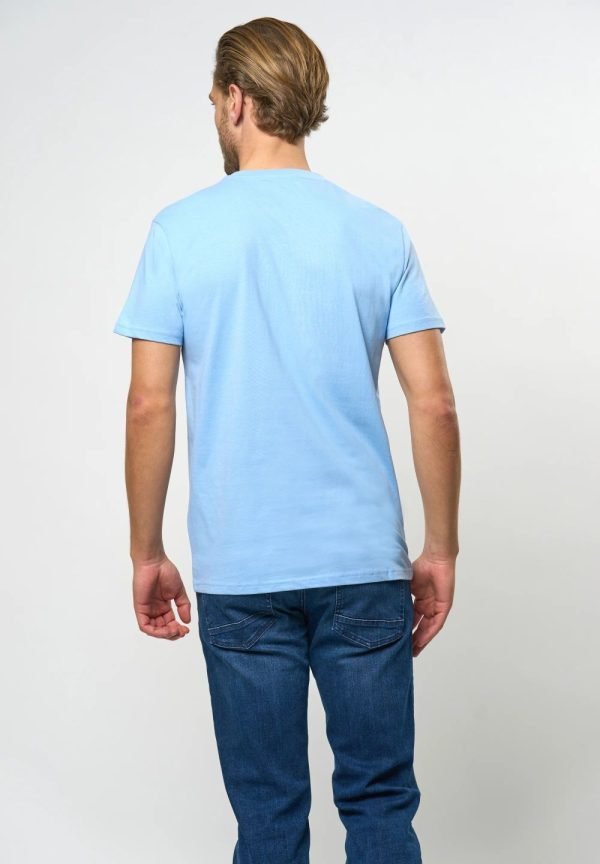 T-Shirt US Polo ASSN – Archibald - Col Rond – Placid Blue – Image 3