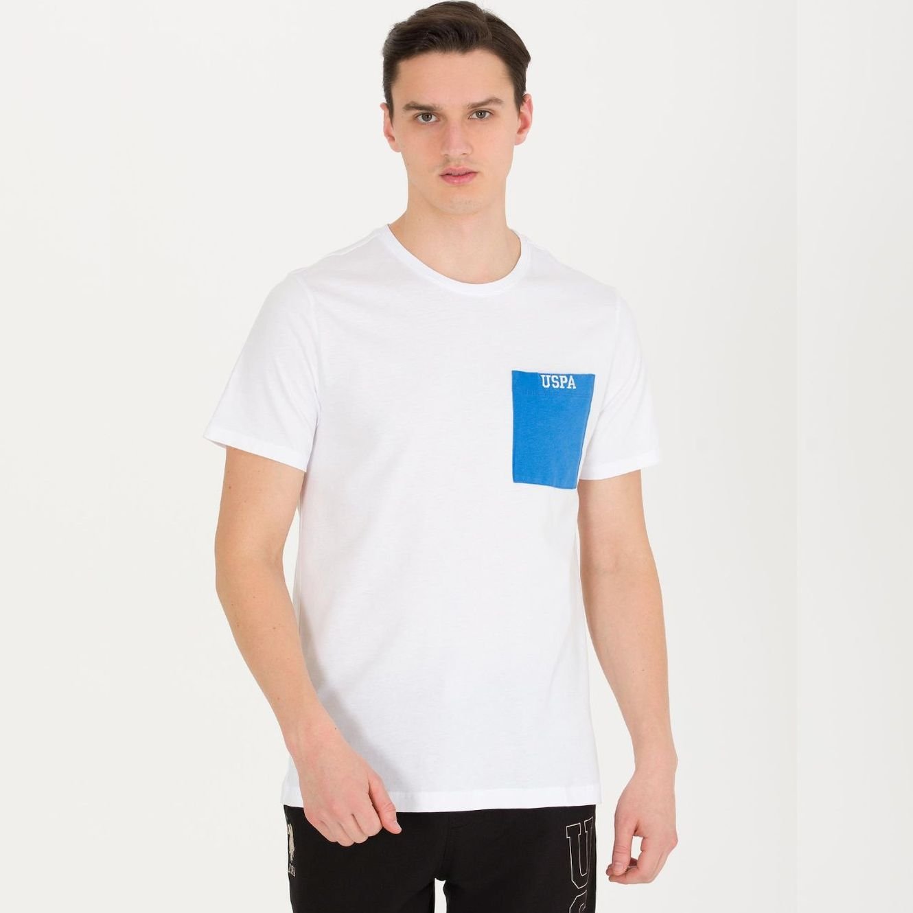 T-Shirt Us Polo Assn Col Rond – 1589700.VR013 – Blanc 00